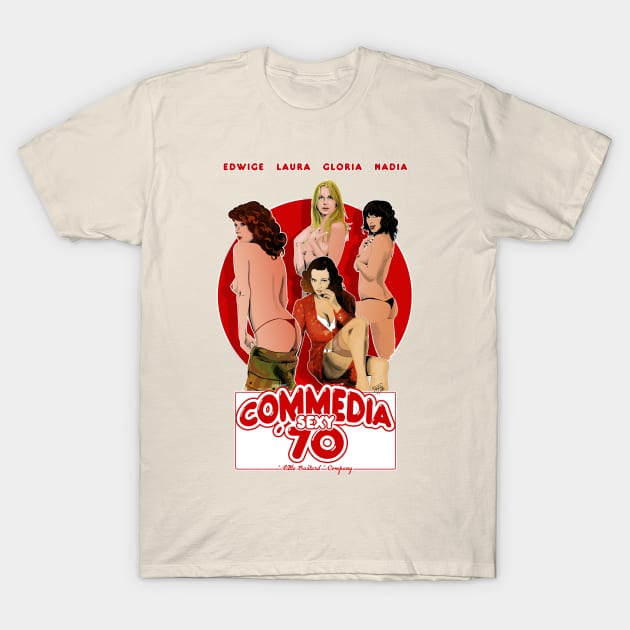 Commedia 70 T-Shirt by LittleBastard